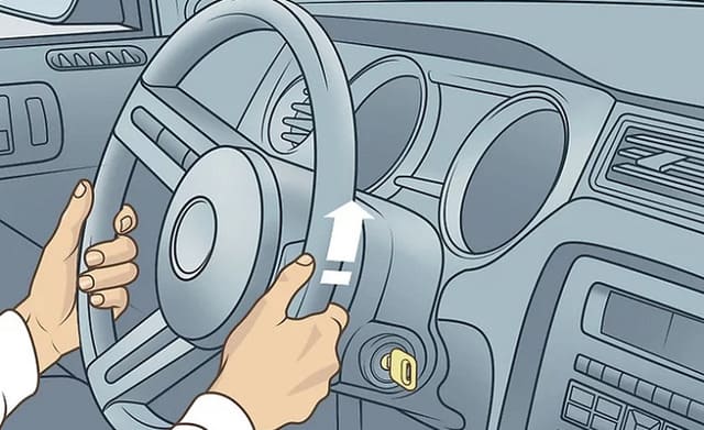 Hướng dẫn 3 cách xử lý đơn giản nhất khi xe ô tô bị khóa vô lăng